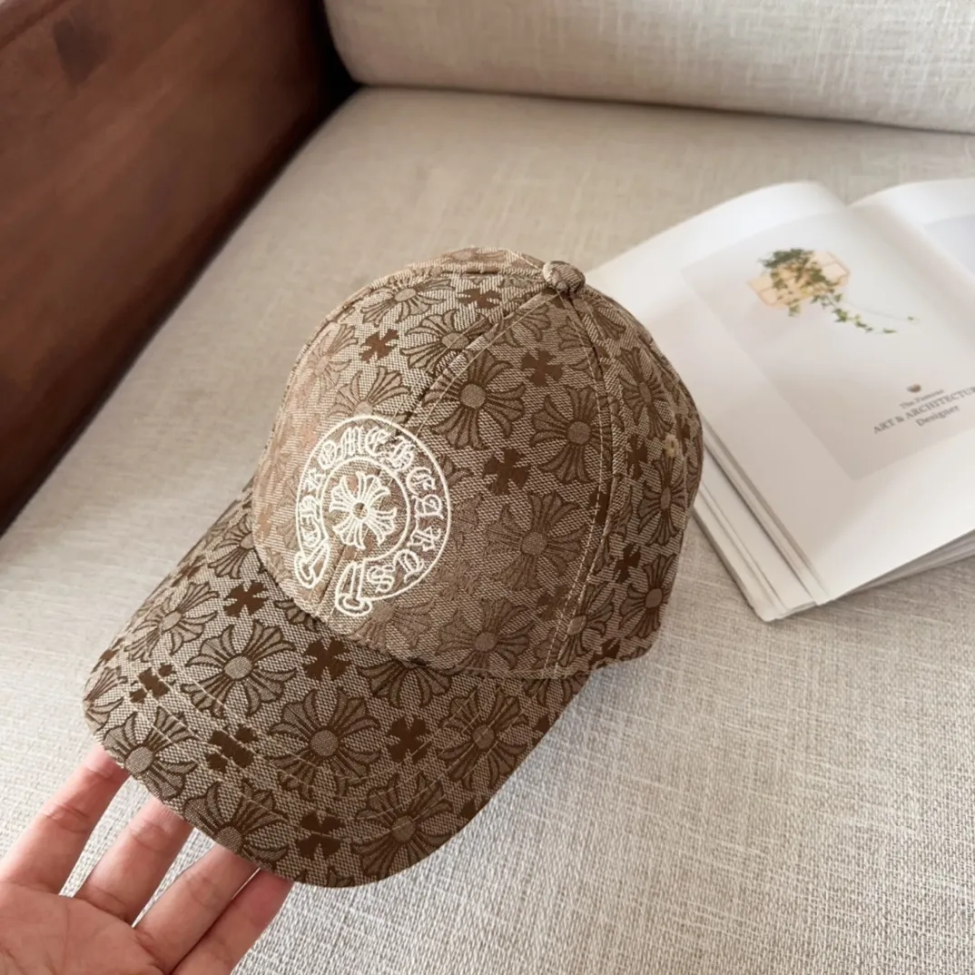 💰50 Crow Heart🆕Spring baseball cap, personalized and fashionable, classic cross logo, casual with a cool feeling, unisex style, same style for men and women! Various colors, very easy to match!